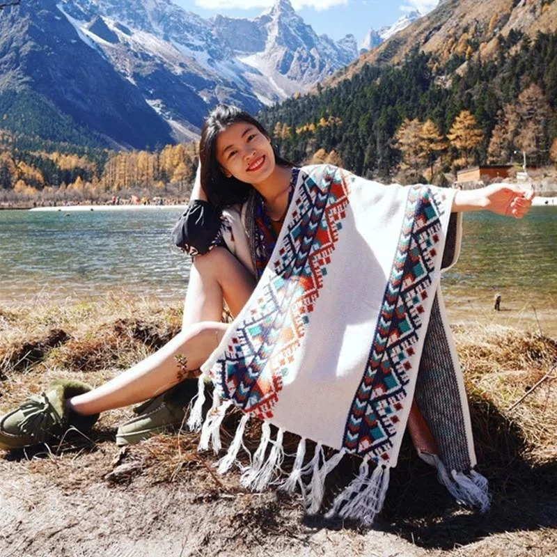 Winter Clothing Youtube - 2026 mulheres de malha poncho capas
