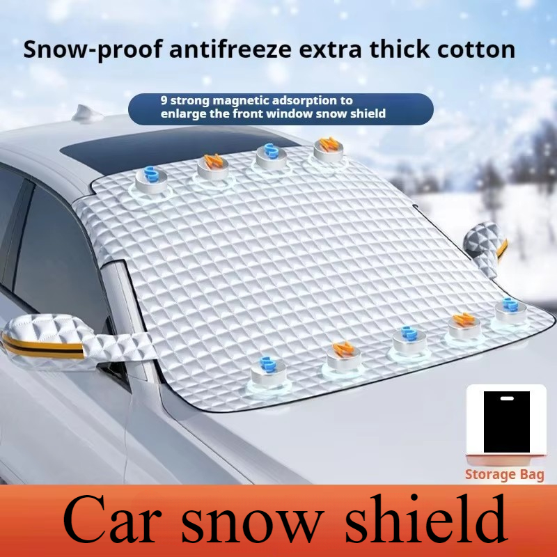 Winter Sun Clothing - Escudo de neve do carro engrossado