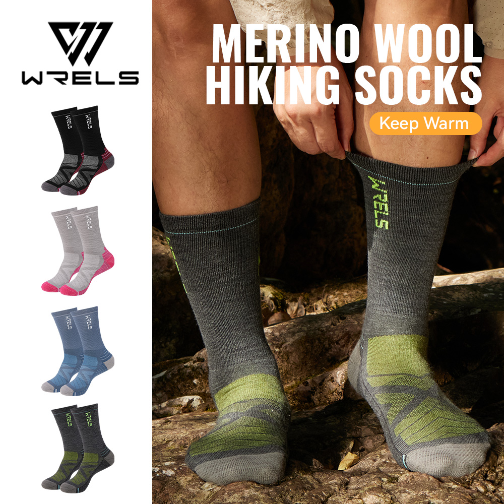 Thermal Sock Merino - Wrels 1/2/3 meias de lã merino