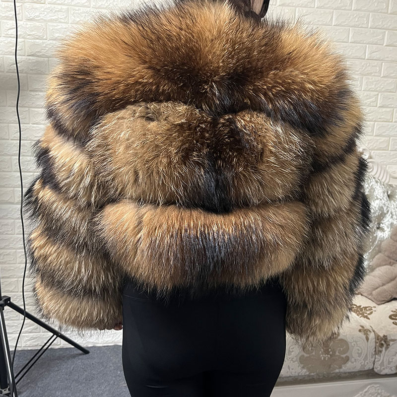 Plus size topos de pele marrom - Winter Clothing Online avaliação e preço