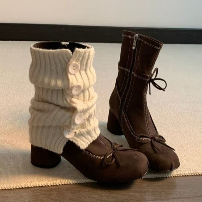 Arco de salto alto botas femin - Winter Clothing For Women avaliação e preço