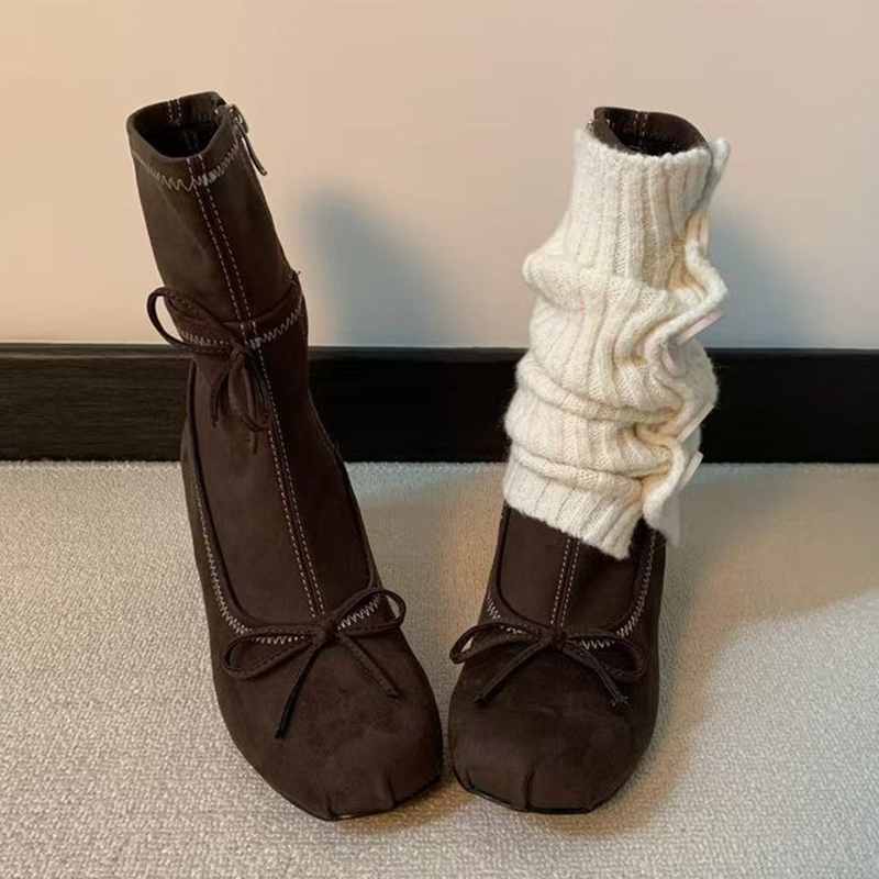 Arco de salto alto botas femin - Winter Clothing For Women avaliação e preço
