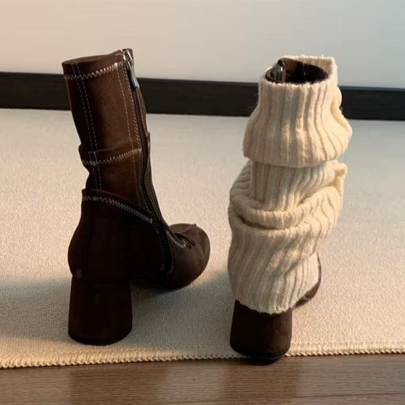 Arco de salto alto botas femin - Winter Clothing For Women avaliação e preço