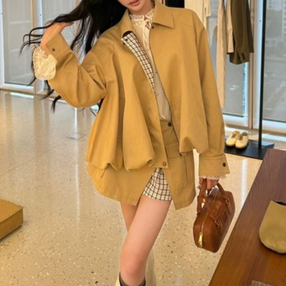 Twotwinstyle khakl bolso emend - Winter Clothing Online avaliação e preço