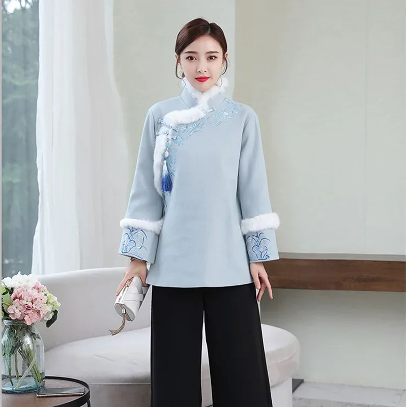 2026 cheongsam topos roupas de - Winter Clothing Youtube avaliação e preço