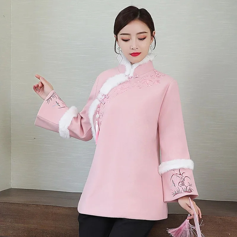 2026 cheongsam topos roupas de - Winter Clothing Youtube avaliação e preço