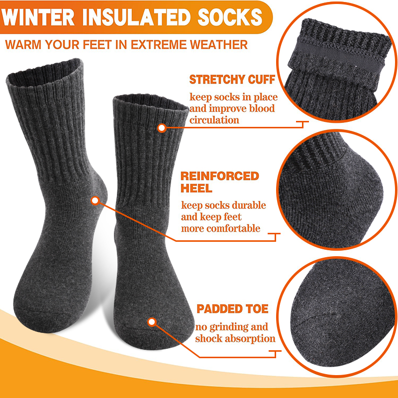 5 pares de meias de lã merino  - Thermal Sock Merino avaliação e preço