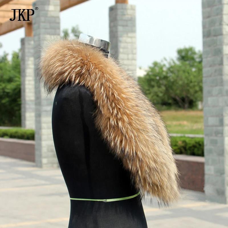 Gola de pele natural real pele - Winter Clothing Online avaliação e preço