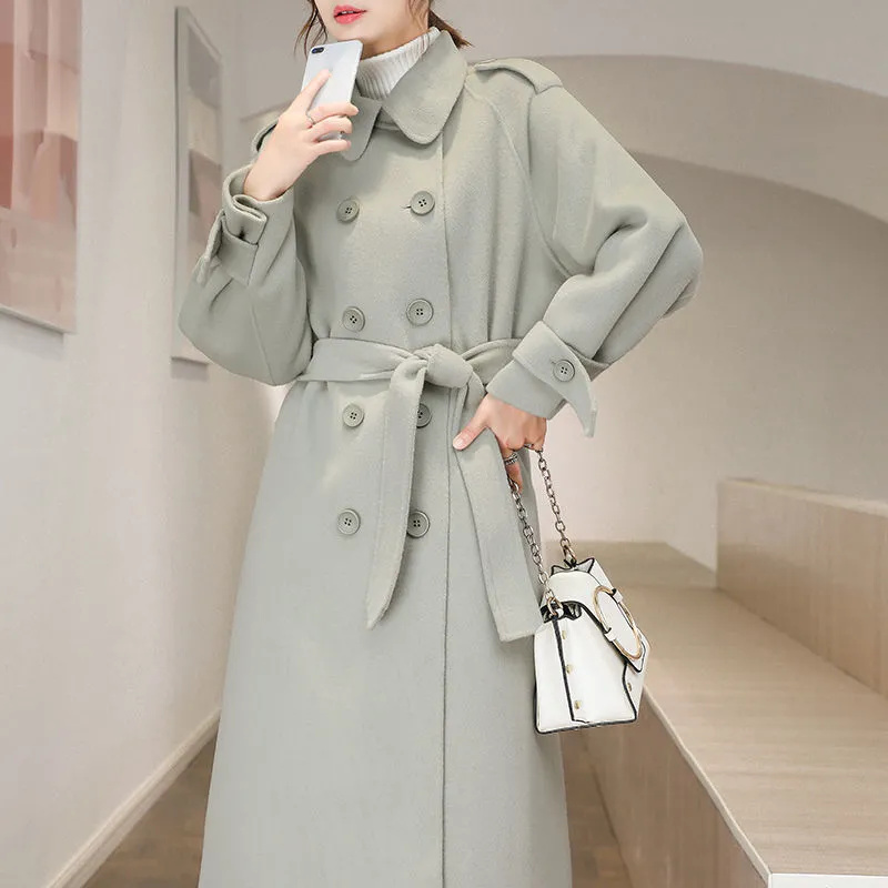 Casaco Feminino de Lã de Compr - Winter Clothing Youtube avaliação e preço