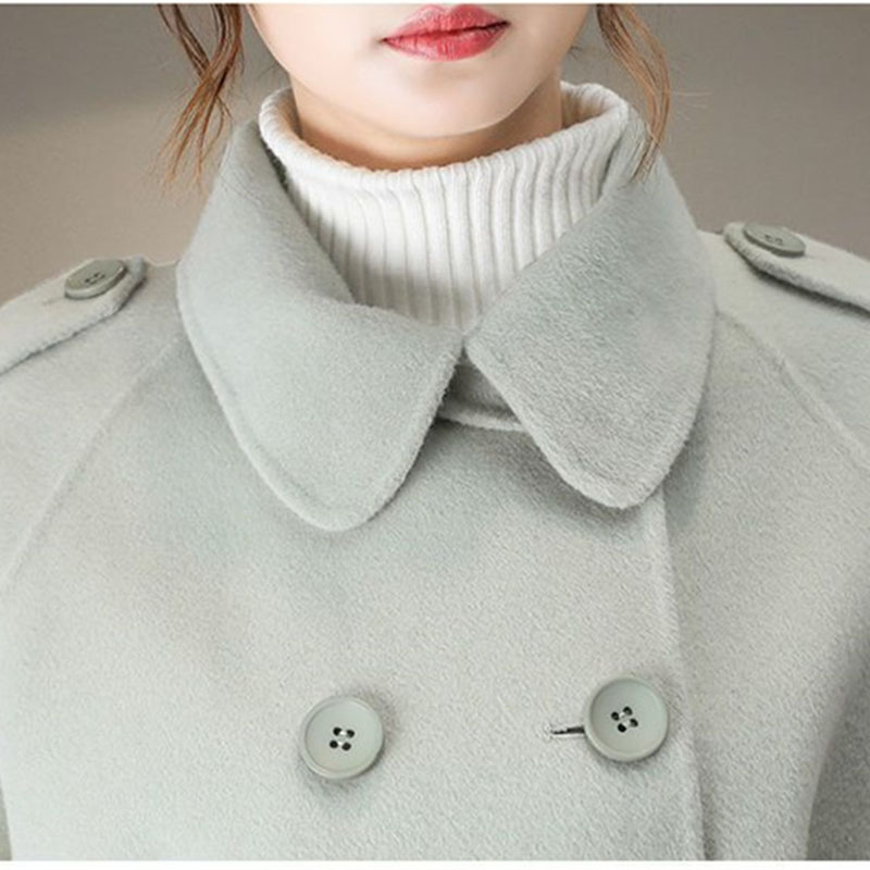 Casaco Feminino de Lã de Compr - Winter Clothing Youtube avaliação e preço
