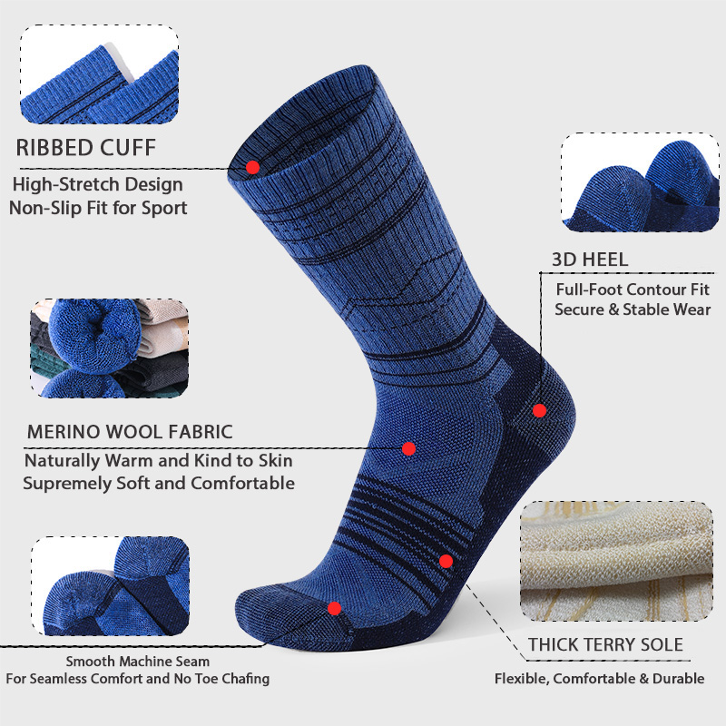 Meias Térmicas de Lã Merino pa - Thermal Sock Merino avaliação e preço